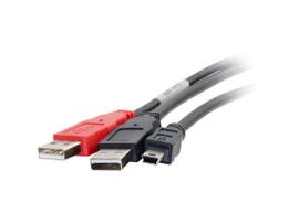 C2G USB MINI B TO (2) USB A