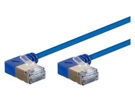 MONOPRICE SLIMRUN CAT6A 90 DEGREE 36AWG S/STP ETHE
