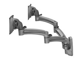 LEGRAND-CHIEF K2 WALL MNT DUAL DISP DUAL 2L ARMS BLK