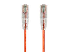 MONOPRICE SLIMRUN CAT6 UTP CABLE-14FT ORANGE