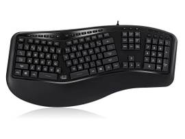 ERGONOMIC KYBD 20 HOT KEYS USB BLK