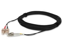 ADD-ON 2M LC/SC M/M OM4 BLACK FIBER PATCH CBL