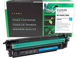 CLOVER IMAGING REMANUFACTURED HIGH YIELD CYAN TONER CARTRIDGE ALTERNATIVE FOR HP CF361X (HP 508X)