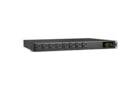 TRIPP 192KW 120V SINGLE-PHASE ATS/METERED PDU 16 5-15/20R OUTLETS DUAL L5-20P/5-20P INPUTS 12 FT CORDS 1U TAA