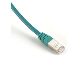 CAT5e 100-MHz Molded Boot Solid Ethernet Patch Cable-Shielded(F/UTP),CMP Plenum(