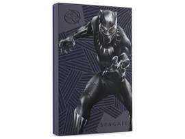 SEAGATE FIRECUDA GAME HDD - 2TB BLACK PANTHER SPEC EDITION MARVEL THEMED USB 3.2