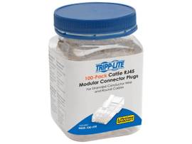 TRIPP LITE CABLE RJ45 PLUGS FOR ROUND CONDUCTOR