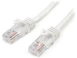 6FT WHITE CAT5E UTP PATCH CABLE