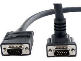 VGA Monitor Cable - VGA Left Connector - Male Left Gender - VGA Right Connector