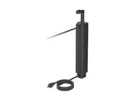NEATUP 2.0 HEIGHT-ADJUSTABLE CABLE MANAGEMENT - POWER ONLY - BLACK