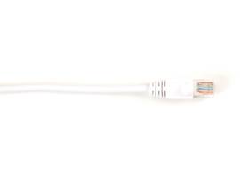 CAT5e 100-MHz Molded Snagless Patch Cable UTP CM PVC WH 2FT