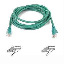 CABLE,CAT5E,UTP,RJ45M/M,3 ,GRN,PATCH,SNAGLESS