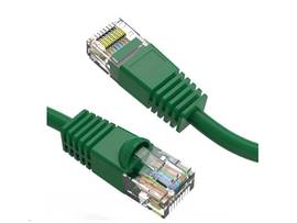 AXIOM 12FT CAT6 UTP 550MHZ PATCH CABLE SNAGLESS MOLDED BOOT (GREEN)