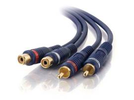 C2G 25FT VELOCITY RCA AUDIO EXT CBL