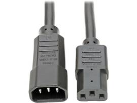 TRIPP LITE AC POWER CORD,C13/C14,100-230V,15A,14AWG