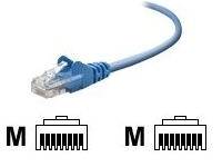 BELKIN CAT5E,UTP,RJ45M/M,7 BLU,PATCH,50PK