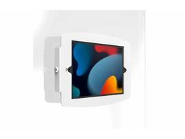 COMPULOCKS IPAD PRO 12.9 (3-6TH GEN) SPACE ENCLOSURE GLASS MOUNT WHITE