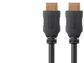MONOPRICE 4K HIGH SPEED HDMI CABLE 15FT - 18GBPS BLACK - 3 PACK