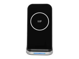 MONOPRICE 3 IN 1 WIRELESS CHARGING STATION FOR IPHONE_ APPLE WATCH_ AIRPODS_ BUNDLED WITH QUICK CHARGE 3.0 WALL CHARGER