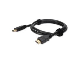 ADD-ON5PK 3.0FT HDMI 1.4 M/M BLACK CABLE