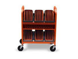 BRETFORD CUBE TRANSPORT 30X W/ CADDIES, 90DEG,TAG