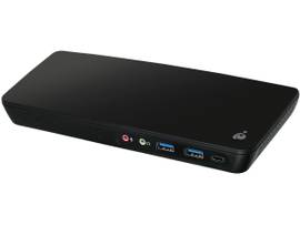 IOGEAR USB-C TRI VID DOCK STAT 60W POWER DELI