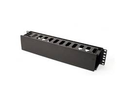 RACK SOLUTIONS 2U HORIZONTAL CABLE MGMT W/ COVER