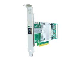 AXIOM 10GBS SINGLE PORT SFP+ PCIE X8 NIC FOR QLOGIC W/TRANSCEIVER QLE3240-LR-CK