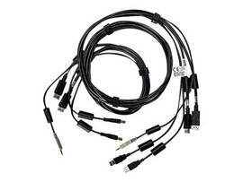 VERTIV CABLE, 2-DISPLAYPORT/2-USB/1-AUDIO, 6FT