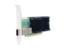 AXIOM 100GBS SINGLE PORT QSFP28 PCIE 4.0 X16 NIC CARD - PCIE4-1QSFP28-AX