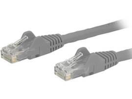 12FT CAT6 ETHERNET CABLE GRAY 100W POE