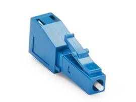 1DB LC/UPC SINGLEMODE FIXED FIBER OPTIC ATTENUATOR, SIMPLEX, MALE-FEMALE, 2-PK