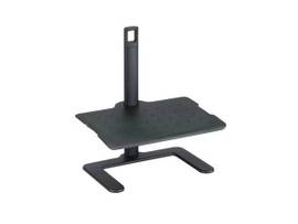 SAFCO FOOTREST ADJUSTABLE HEIGHT BLK