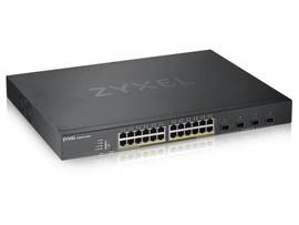 ZYXEL XGS1930-28HP - HYBRID NEBULAFLEX 24 PORT GBE L2 WEB MANAGED 802.3AT POE+ SWITCH + 4 SFP+ 10G FIBER PORTS (28 TOTAL PORTS) 375W POWER BUDGET