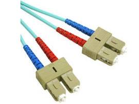 LEGRAND-ORTRONICS 3M SC-SC 10G OM3 DPX MM LSZH FIBER-AQUA