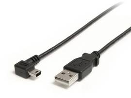 6 FT USB TO RIGHT ANGLE MINI USB CABLE