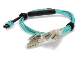 ADD-ON2M OM4 AQUA DUPLEX FANOUT CABLE