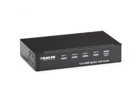 BLACK BOX CORP 1X4 HDMI SPLITTER W/ AUDIO