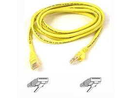 CABLE,CAT6,UTP,RJ45M/M,2 ,YLW,PATCH