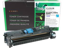 CLOVER IMAGING REMANUFACTURED CYAN TONER CARTRIDGE ALTERNATIVE FOR HP C9701A/Q3961A (HP 121A/122A/123A)