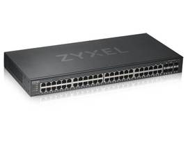 ZYXEL GS1920-48V2 - HYBRID NEBULAFLEX 44 PORT GBE L2 ADVANCED WEB MANAGED SWITCH + 4 GBE COMBO GBE/SFP + 2 GBE SFP (50 TOTAL PORTS)
