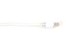 CAT5e 100-MHz Molded Snagless Patch Cable UTP CM PVC WH 7FT