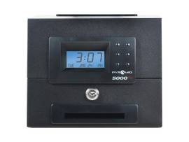 HOUSHTEC TIME CLOCK, AUTO TOTALING, HEAVY DUTY STEEL, 100 EMPLOYEES