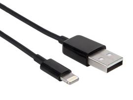AXIOM LIGHTNING TO USB-A M/M ADAPTER CABLE - BLACK 3FT