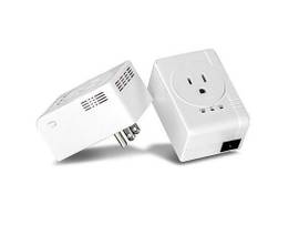 TRENDNET 500 AV COMPACT POWERLINE ADAPTER KIT /W PASS THROUGH
