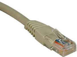 TRIPP LITE CAT5E 350MHZ GRAY MOLDED PATCH RJ4