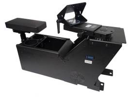 GAMBER KIT, 2012-2019 FORD PI UTILITY CONSOLE BOX, CUP HOLDER, ARMREST, 7160-0220. INCLUDES 3 FACEPLATES AND 3 FILLER PANELS. REPLACES PART #