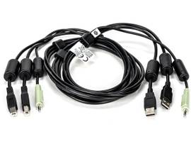 VERTIV CABLE ASSY, 2-USB/1-AUDIO, 6FT