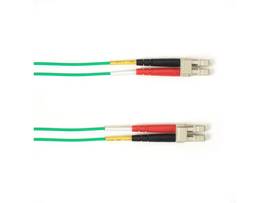 BLACK BOX CORP 50 MM FO PATCH CABLE DUPLX, PLENUM, GN, LCLC