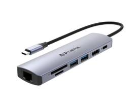 BATTERY TECH PORTTA USBC-MP-BTI USB C MULTIPORT ADAPTER, 4K 60HZ HDMI VIDEO, 3 PORT 5GBPS USB